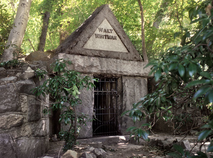 Photo of Walt Whitman's Tomb